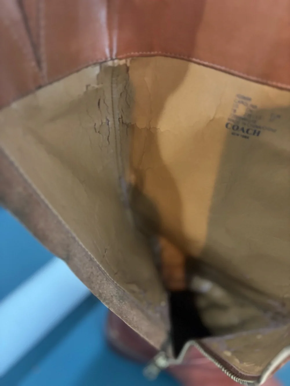 ❤️SALE❤️ Coach Carolina Leather Riding Boots - Picture 12 of 16